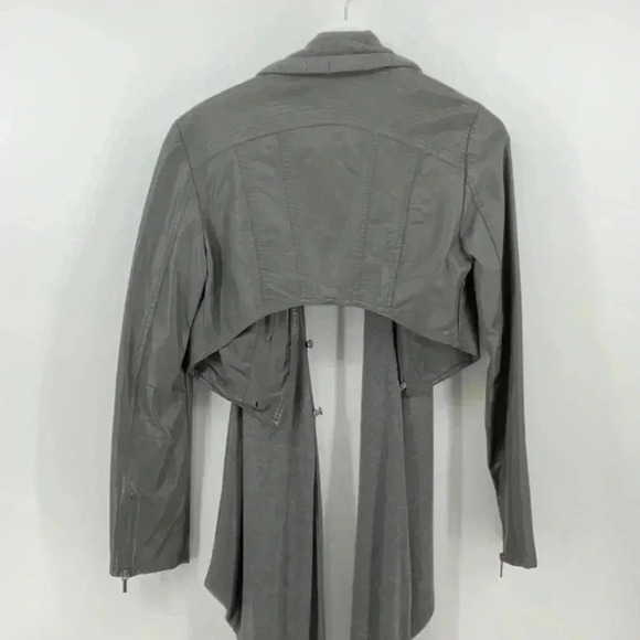 BEBE MOTO JACKET WITH REMOVABLE SCARF - Picture 5 of 5